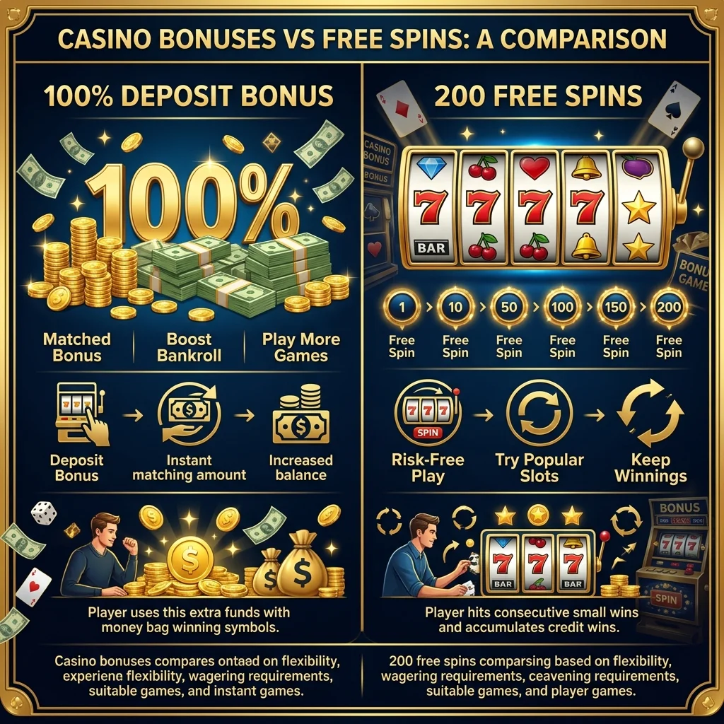 ภาพประกอบเปรียบเทียบโปรโมชั่นสล็อต