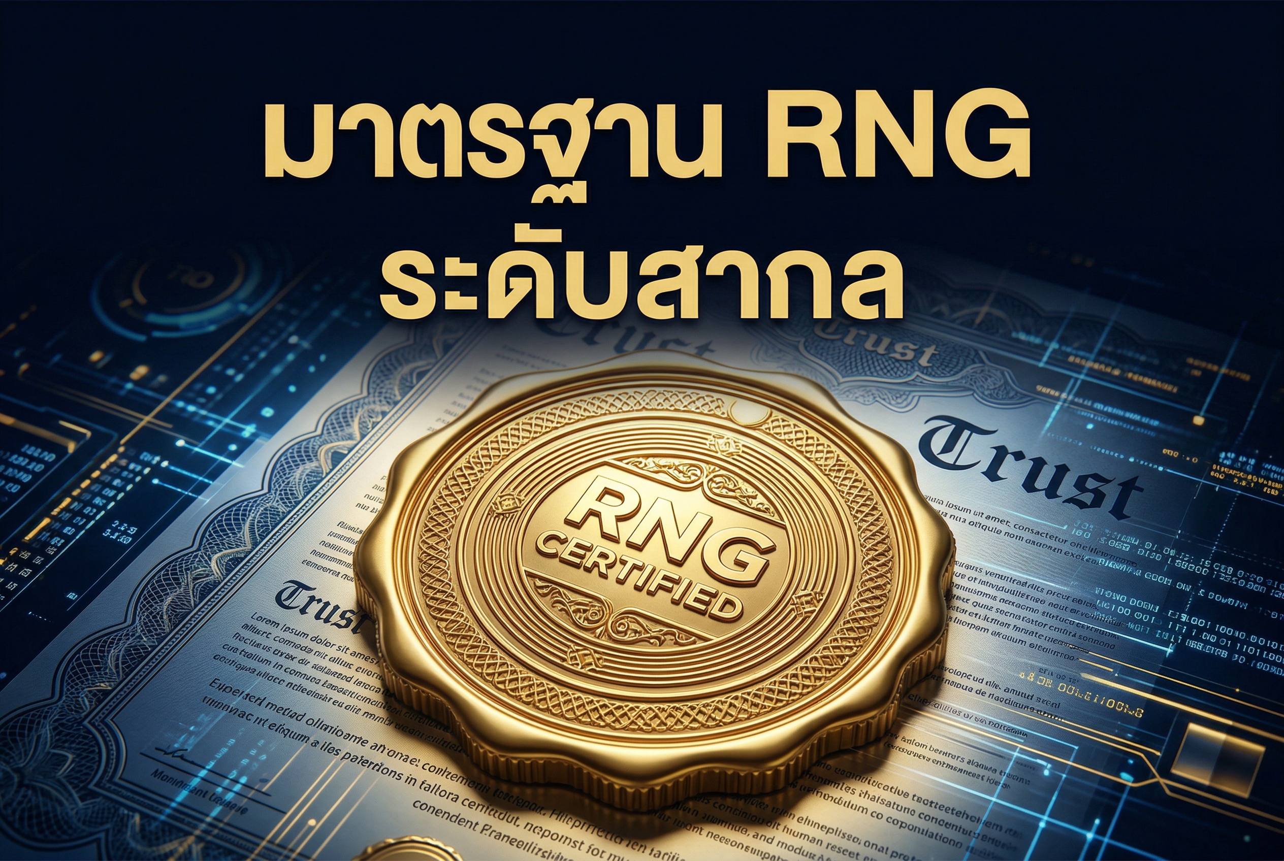 RNG Certified - มาตรฐานความปลอดภัยระดับสากล